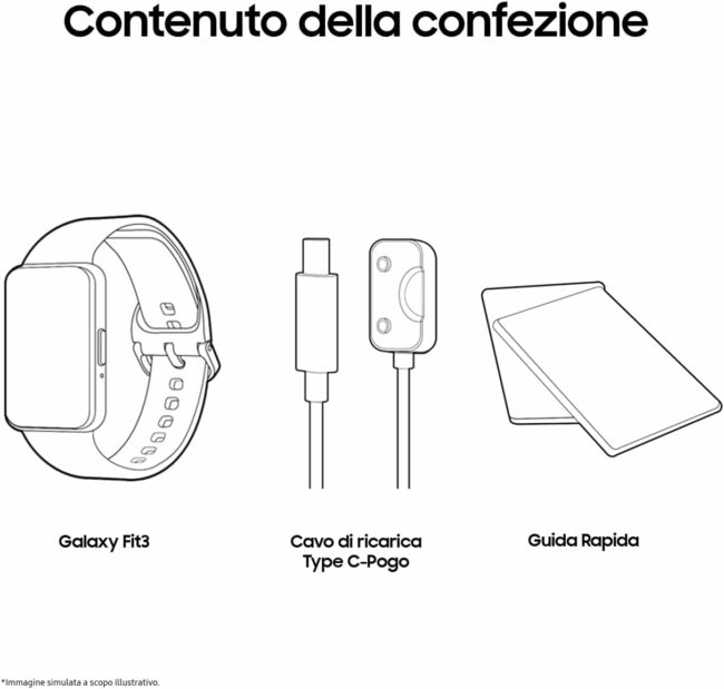 Samsung Galaxy Fit3 fitness band, batteria a lunga durata, rilevamento cadute/SOS, barometro, IP68, monitoraggio sonno, oltre 100 esercizi, gestione notifiche/musica, Gray [Versione italiana] - Image 8