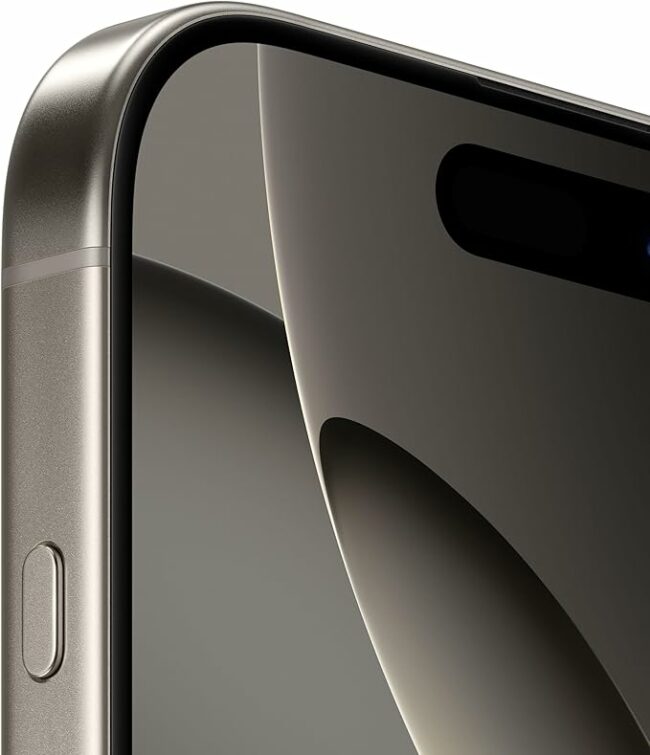 Apple iPhone 16 Pro Max 256 GB: Telefono 5G con Controllo fotocamera, Dolby Vision 4K a 120 fps e un’autonomia senza precedenti. Compatibile con AirPods; Titanio naturale - Image 2